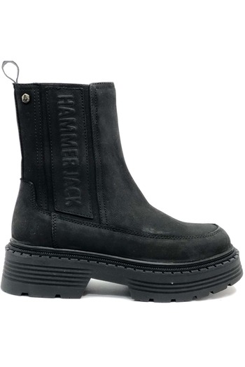 Hammer Jack 102-24595-Z Weala Deri Uzun Postal Unisex Bot SİYAH