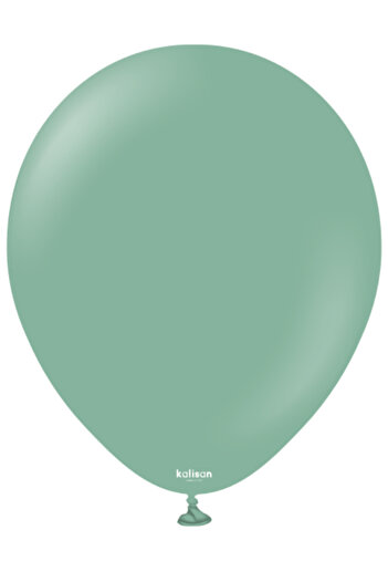 Kalisan Kali̇san Retro Sage Latex Balloon 12 Inches