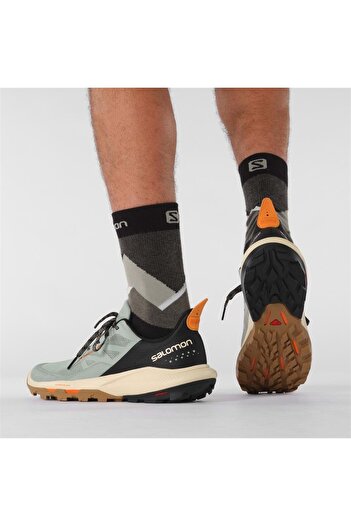 Salomon OUTpulse L41585100 Outdoor Hiking Patika Erkek Koşu Ayakkabısı BEJ