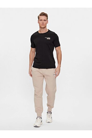 Calvin Klein Men's Logo Detailed Gray Tracksuit