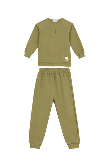 DUFFY KİDS Button Detailed Seasonal Basic Set 2-8 Years