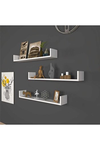 EGN WOODS Ράφι παιδικού δωματίου Montessorie 40x15x12 - 3 τμχ Ράφια μπαχαρικών, Ράφι μπάνιου, Σκελετός και Ράφι τοίχου