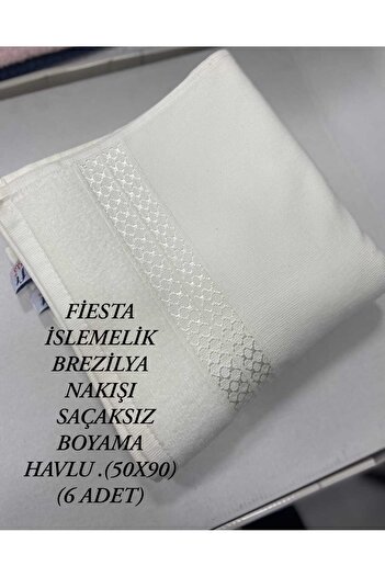 HMZ 6-панельний текстиль з вишивкою, Бразилія - для машинного вишивання, бахрома, 0,50x90