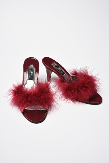 GC Gift & Dowry & Wedding Feather Slippers