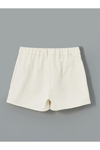 LC Waikiki Basic Girl's Shorts Skirt with Elastic Waist