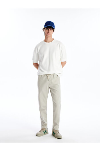 LC Waikiki Ανδρικό παντελόνι Dobby Slim Fit