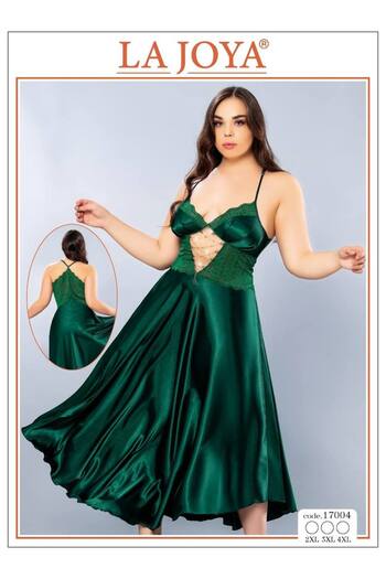 LA JOYA Plus Size Nightgown