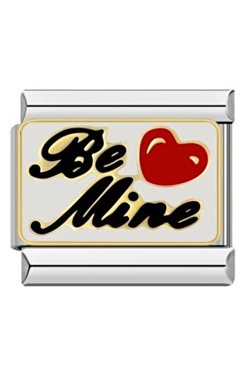 SiestaAccessories Love Themed - Be Mine Written Italian Bracelet Charm