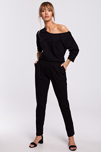 Made of Emotion one-piece jumpsuit featuring elasticized waist