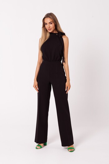 Made of Emotion Jumpsuit with wide legs and a halter neckline