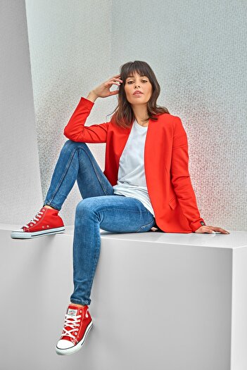 BEWEAR Tie-front blazer without fastening