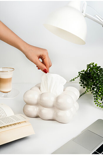 LALEZEN HOME Ceramic Decorative Napkin Holder - Pinterest Model Napkin Holder