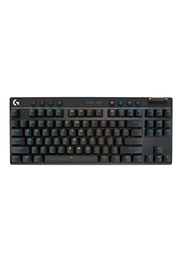 logitech G Pro X Tkl Lightspeed - لوحة مفاتيح ميكانيكية للألعاب لاسلكية RGB
