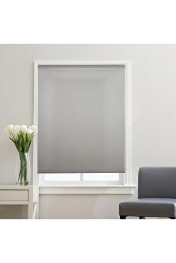 micasa Easy to Install Durable Material Jacquard Plain Roller Blinds 240 x 120cm