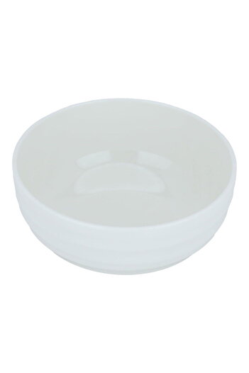 Alsaif Gallery Saif Gallery Porcelain Bowl, 18 cm, Round - White