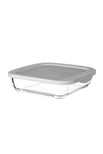 Dania 1.1L Square Glass Oven Tray with Lid