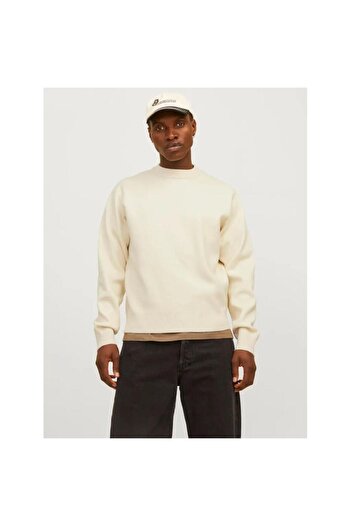 Jack & Jones 12261852 Jorvesterbro Knit Crew Neck Sn Men's Sweatshirt