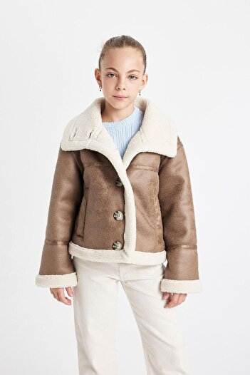 DeFacto C4979A8 Girl's Pıu Jacket