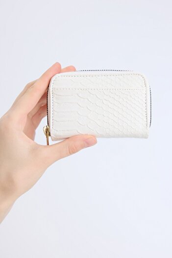 DeFacto Women's Patterned Zipper Coin Purse E5548Axns