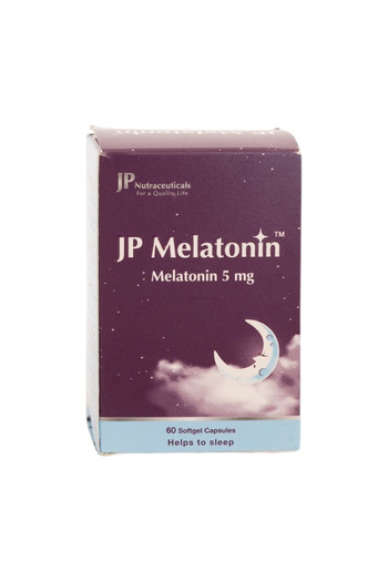 JP Nutraceuticals GB Melatonin 5 mg Dietary Supplement - 60 Capsules