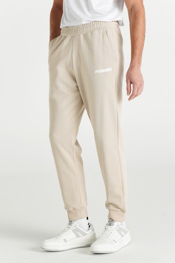 hummel Ανδρικό Φούτερ - Hml elemental Regular Pants Feather Grey