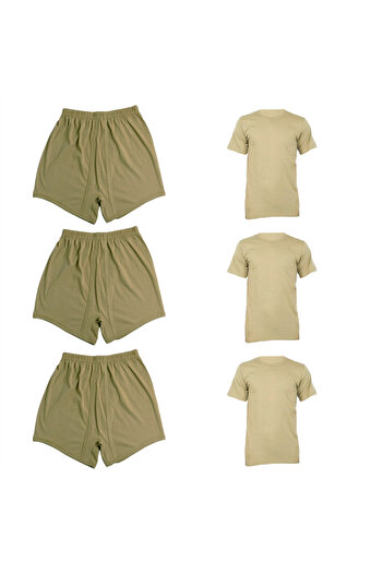 Wolftrap Tactical Σετ 3 Military Boxer και εσώρουχα - Σετ 100% βαμβακερό Don για τους νέους