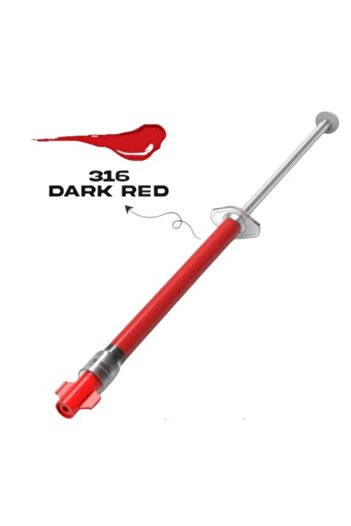 YMR Dark Red Kalıcı Makyaj Dudak Boyası Tek Kullanımlık 1ml Deneme Boyu