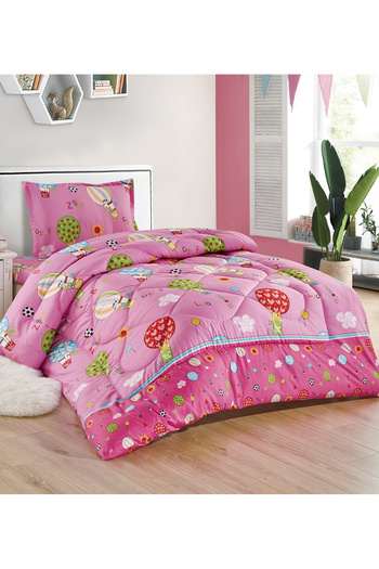 Generic 3 Piece Single Crib Bedding Set, Lightweight Comforter, Suitable for All Seasons