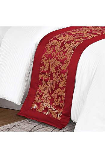 Generic Hotel Stripe Comforter Set Twin Size 160X210 CM, 100% Cotton With Bed Scarf Size 50 X180cm