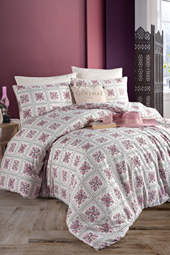 Güvenal Leo Double Duvet Cover Set with Elastic Sheets |   Pillow |   Dowry List |   Duvet Cover |   Sleep Set