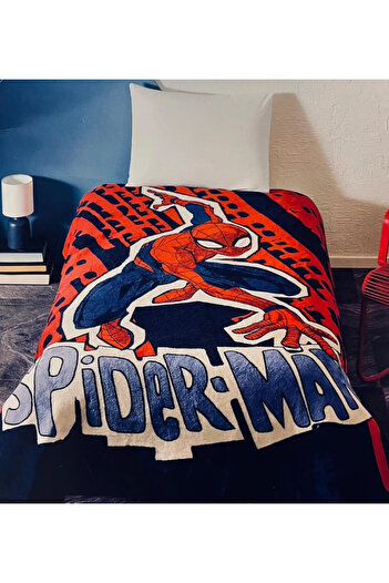 Taç Crown Spiderman Blanket Single New Season