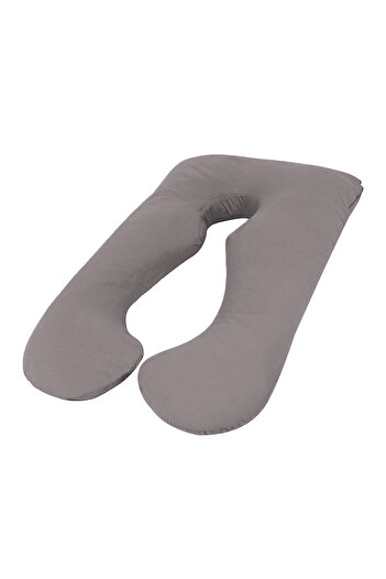 Generic U Shape Comfortable Pregnancy & Maternity Pillow By Mother Comfort,Gray