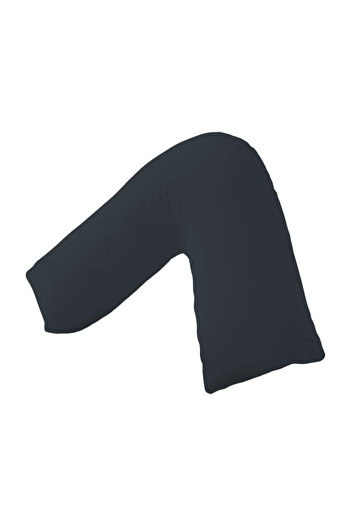Generic L Shape Comfortable Pregnancy & Maternity Pillow By Mother Comfort - Black