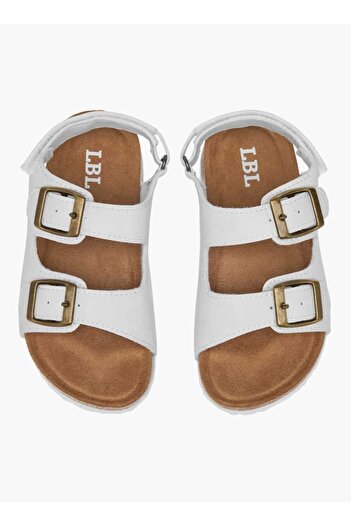 LBL by Shoexpress LBL by Shoexpress Buckle Detail Sandals with Hook and Loop Closure