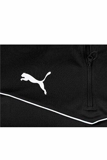 Puma Ανδρικό φούτερ Teamrise Zip Top657394-03 Μαύρο