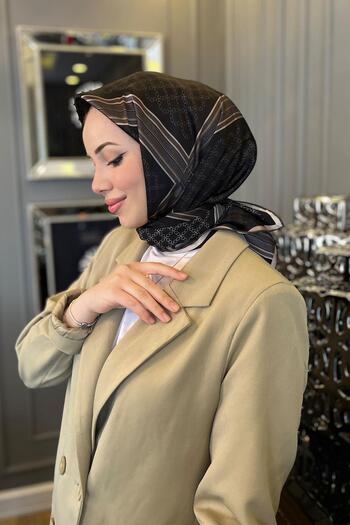 Armine Silk Scarf - 9054D-01 - Tivil
