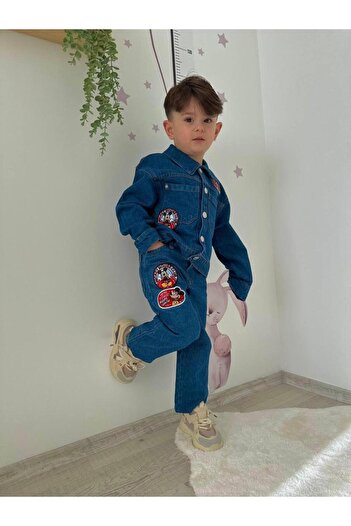 KOKOŞ BEBEK Erkek Çocuk Micky Nakışlı Takım | 5/6 Yaş Arası