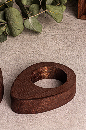 Snippy Yummy - 2 Pcs Wooden Egg Presenter Egg Holder Tableware Presentation Organizer