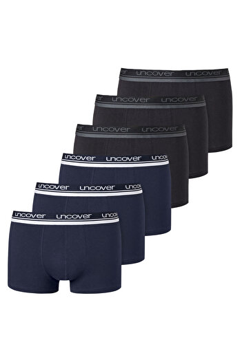 uncover by Schiesser Herren Shorts 6er Pack - Serie "Uncover", Unterhose