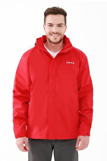 2AS Tipas Iii Men's Raincoat Jacket Red