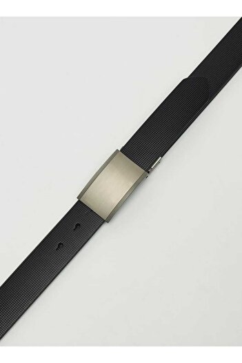 LBL by Shoexpress Textured Reversible Belt with Pin Buckle Closure