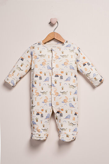 Baby Fou Jumpsuit with Gloves and Booties