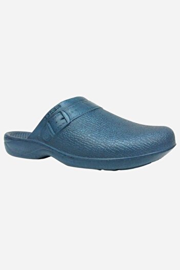 Mert Giyim Navy Blue Wet Floor Slippers