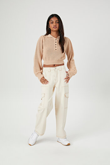 Forever 21 Yarım Yaka Kazak