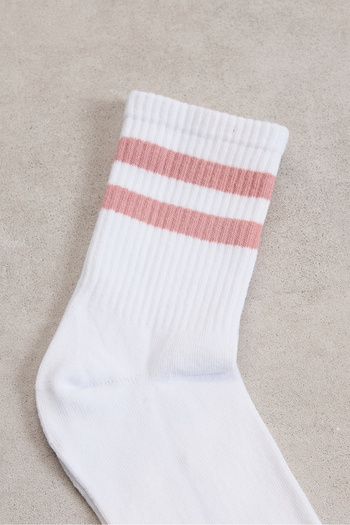 Addax Çrp01-F13 Model Striped Socks