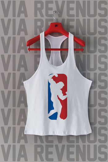 Vordevia Bodybuilding Printed Tank Top Sports Tank Top
