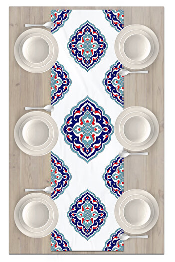Bertille Home Seria Ramadan 140x40 cm Runner imprimat digital (din Rama)