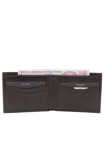 Pierre Cardin Brown Floater Leather Men's Wallet 2368A42