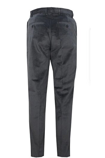 Rewoly Men's Classic Fleece Velvet Trousers