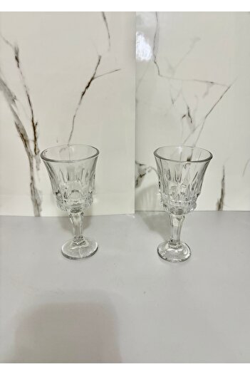 SEVEN7 2 Pieces of Glass Legs Coffee Side Glass Pieces 13cm